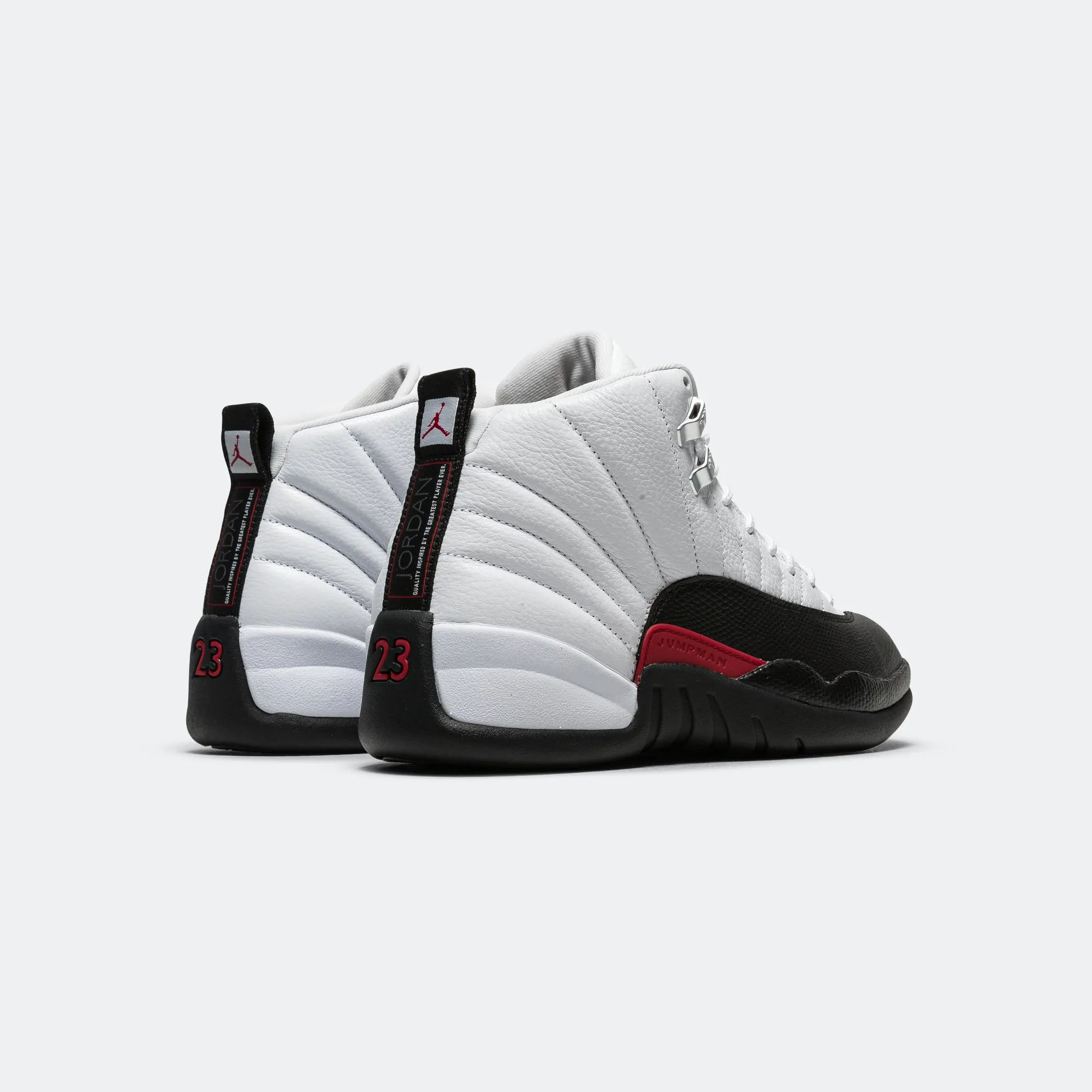 Air Jordan 12 Retro - White/Gym Red-Black