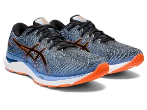 Asics Mens Gel Cumulus 24 Extra Wide- Black/Shooting Orange (1011B367-003)