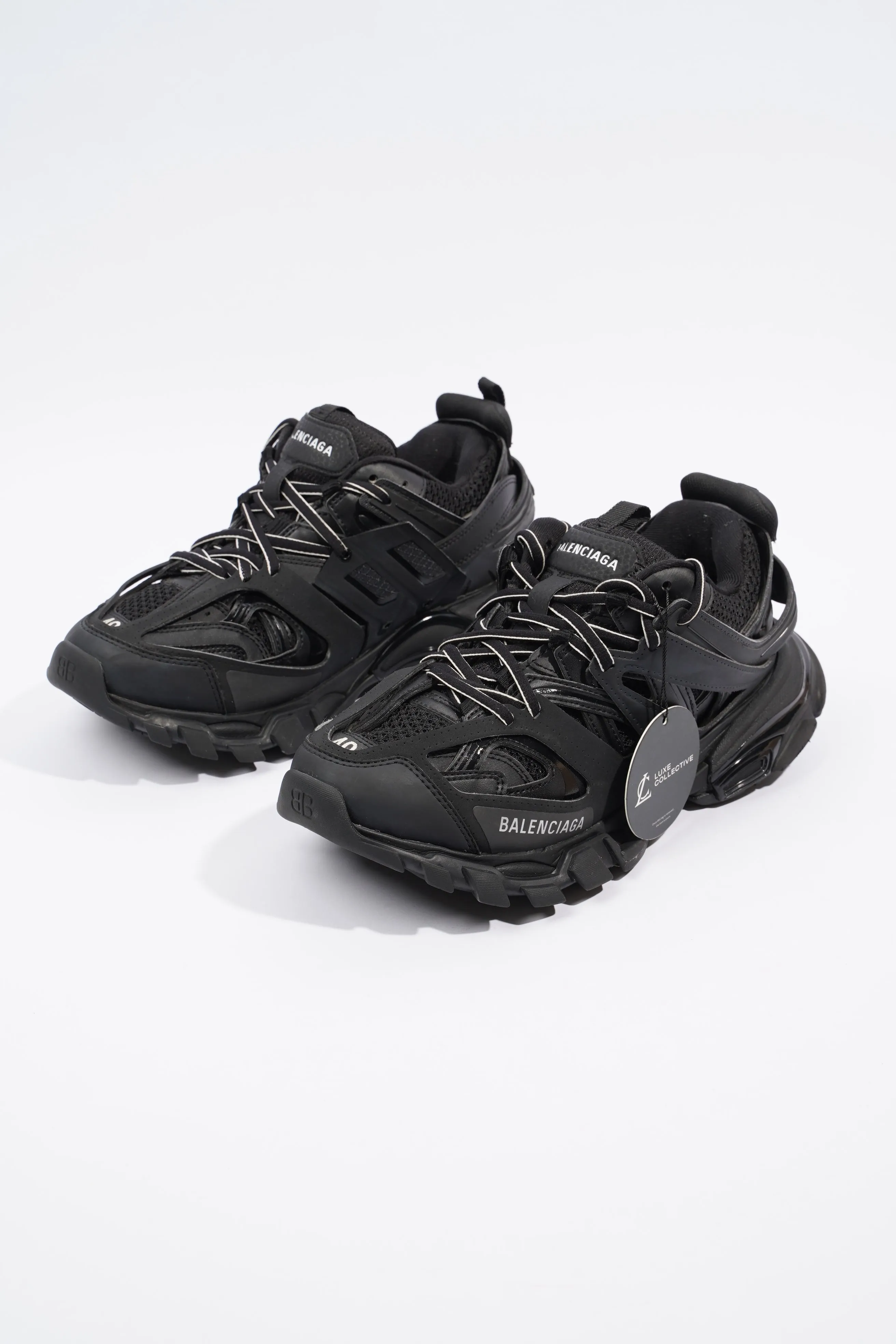 Balenciaga Track Black Canvas EU 40 UK 7