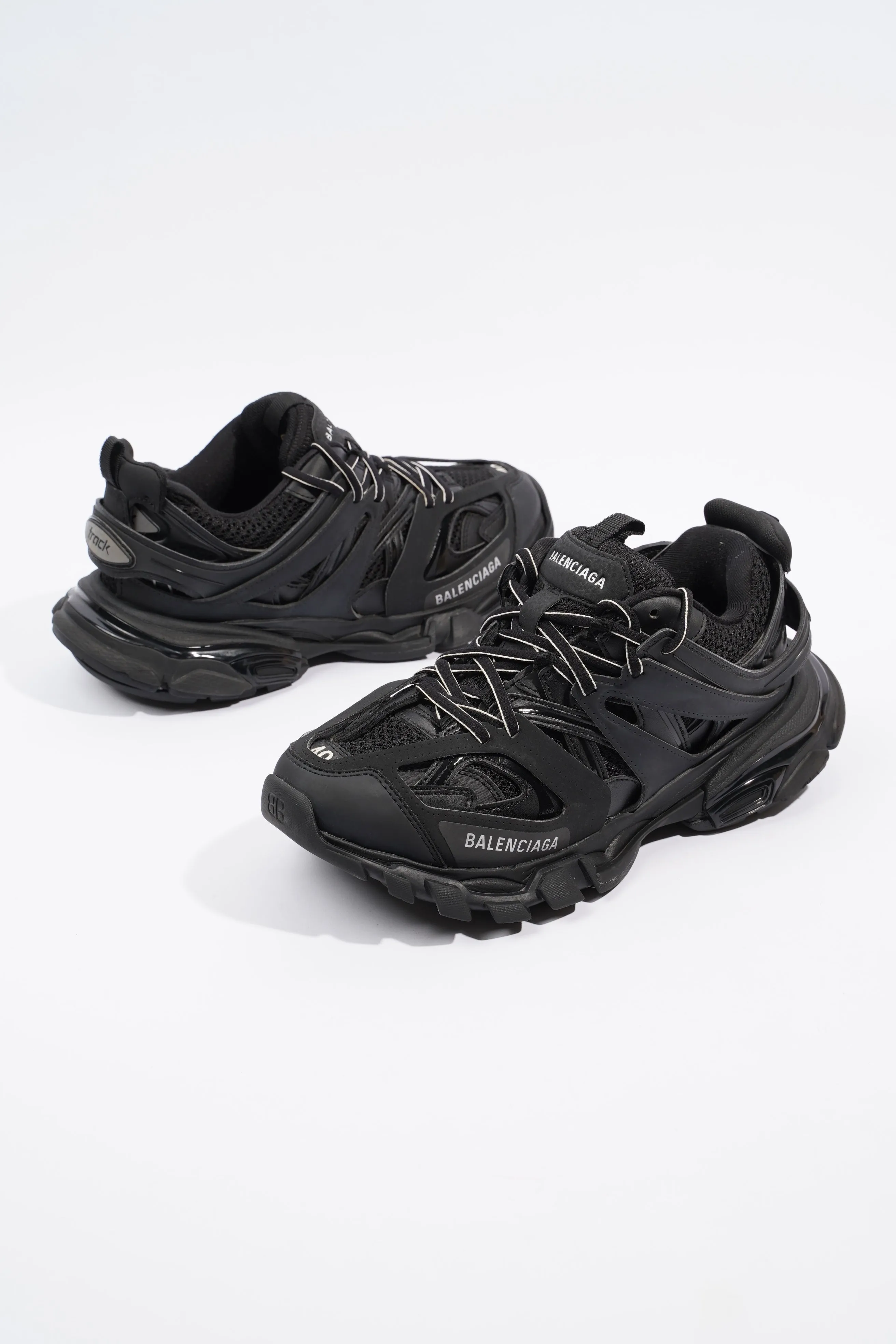 Balenciaga Track Black Canvas EU 40 UK 7