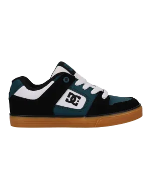 Boys Pure Shoes in Black, White & Emerald