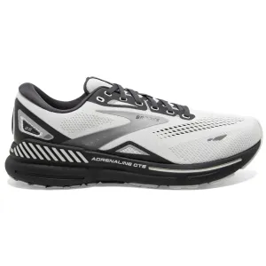 Brooks Men's 110391 065 Adrenaline GTS 23  Oyster Ebony Alloy Cushion Support Running Shoes