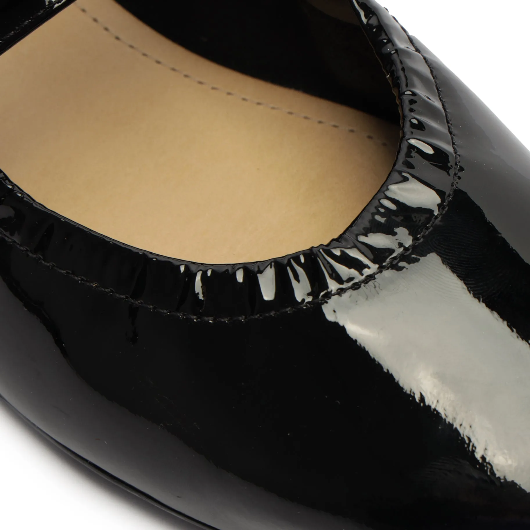 Calita Patent Leather Flat