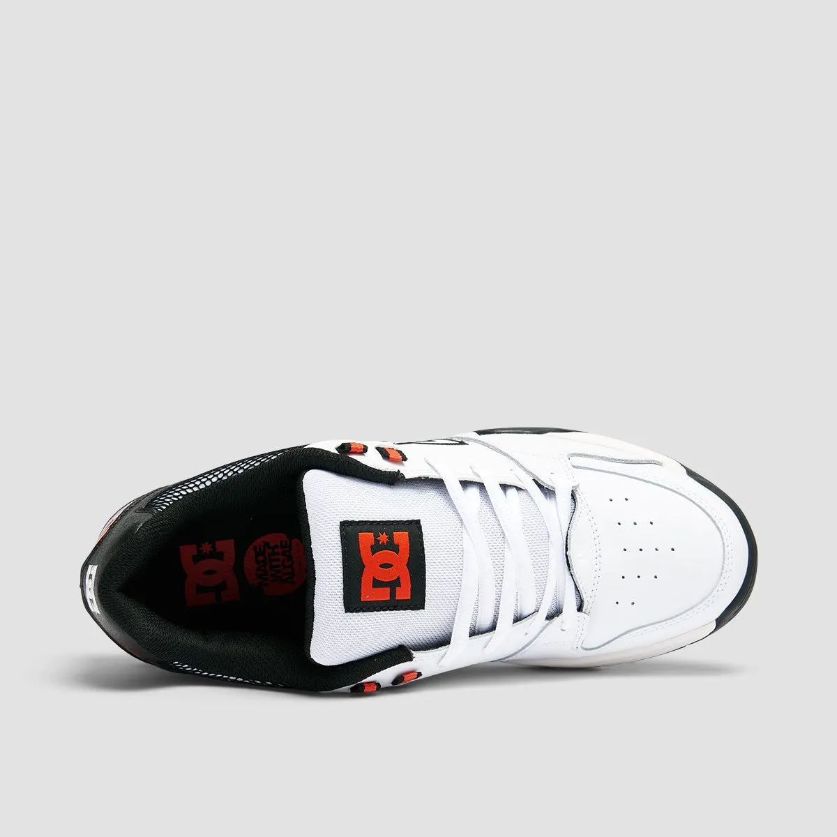 DC Versatile Shoes - White/Black/Red