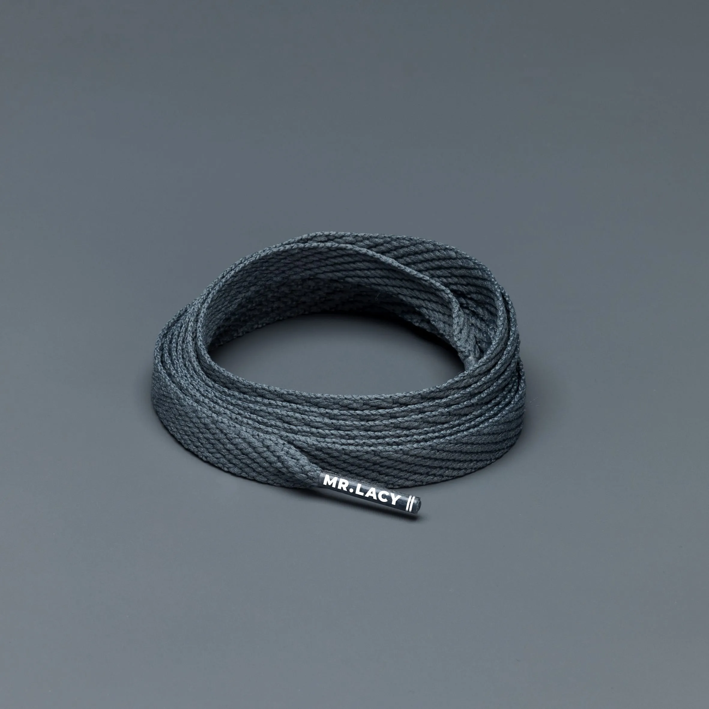 Flatties Shoelaces · Dark Grey