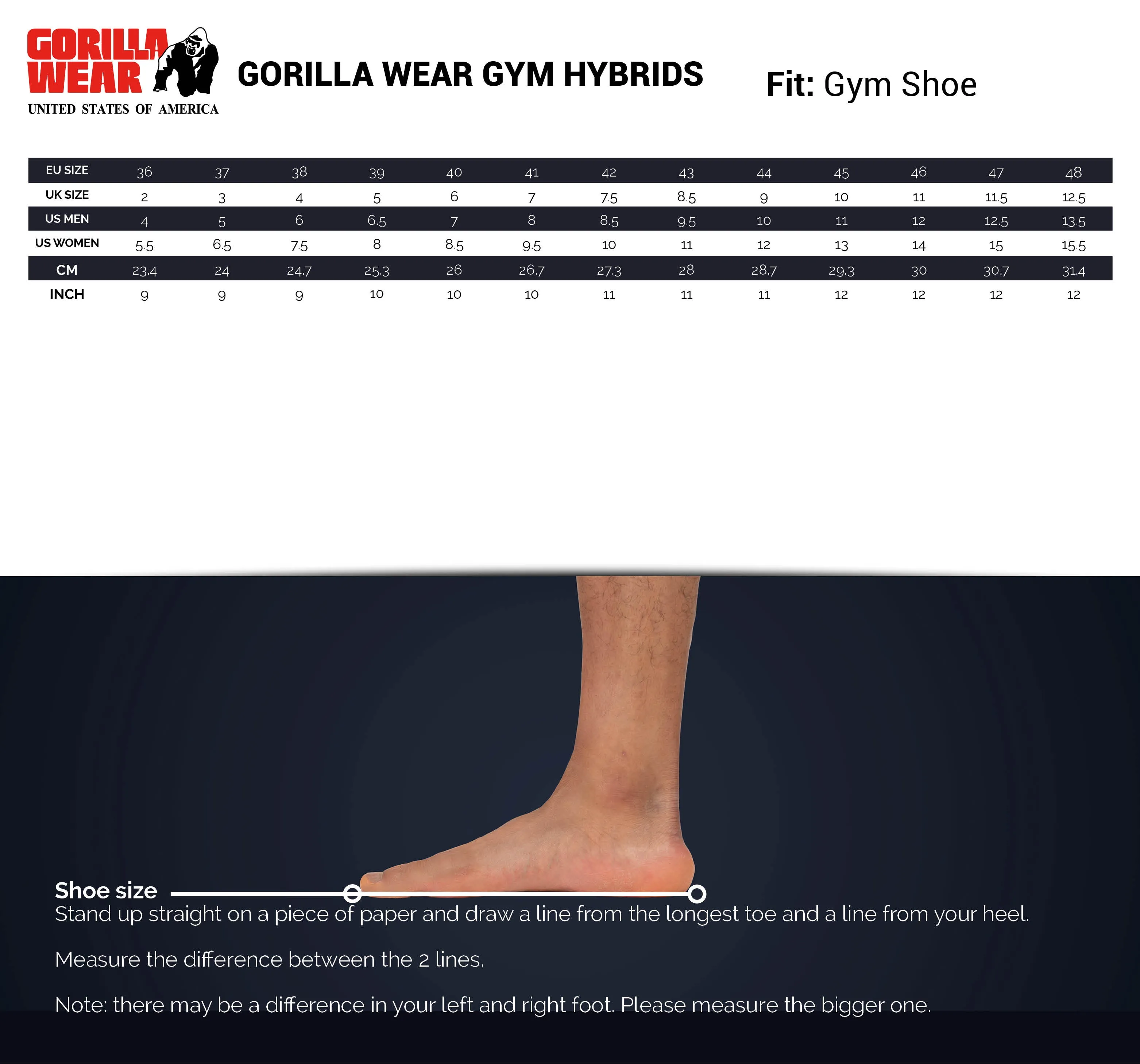 Gorilla Wear Gym Hybrids - White