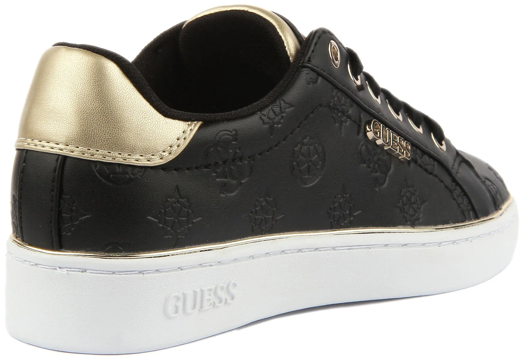 Guess Beckie Trainers In Black For Women