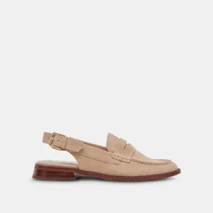 HARDI LOAFERS CAMEL SUEDE