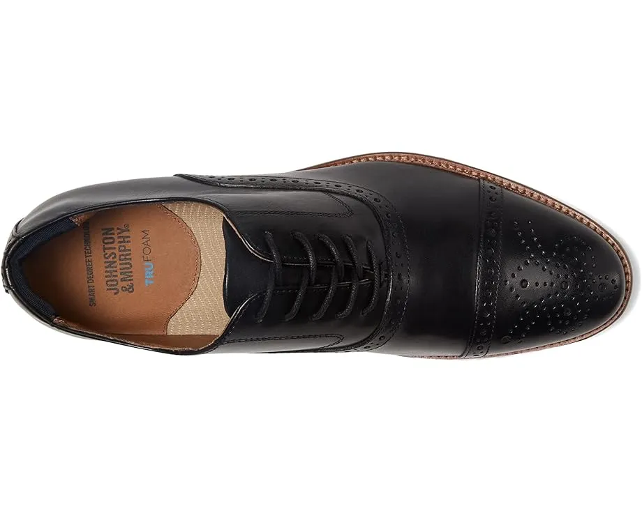 Johnston & Murphy Men's Conard 2.0 Cap Toe - Black