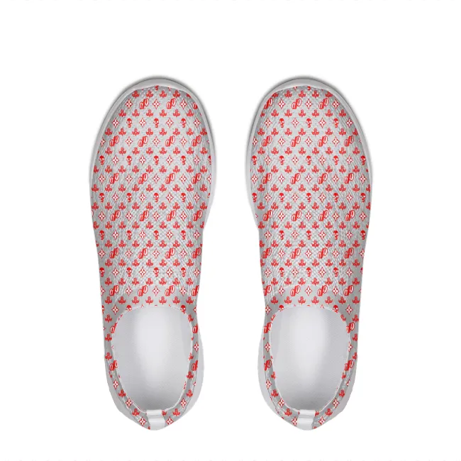 JPMonogram Red | slip-on flyknit shoe Slip On Flyknit Shoe