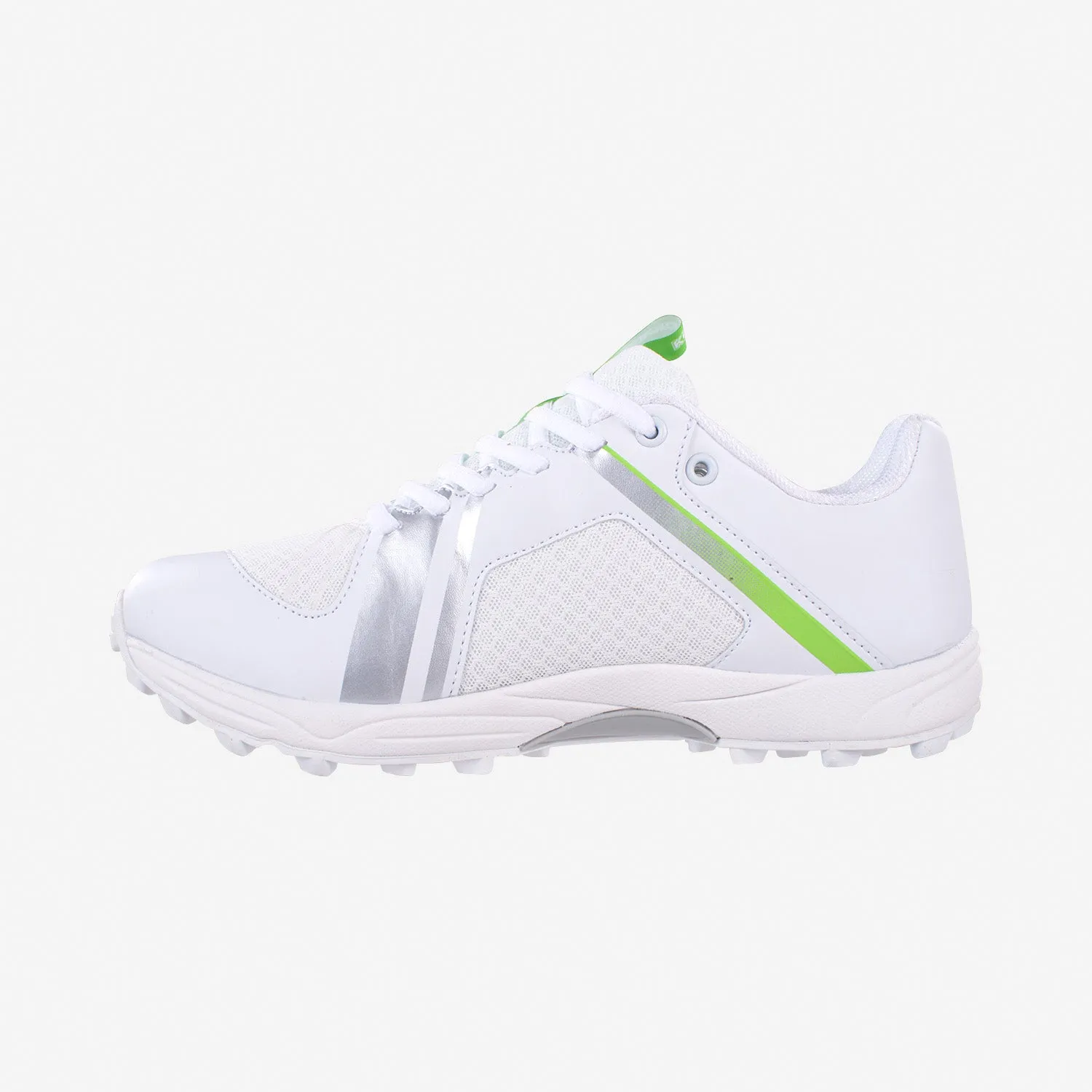 Kookaburra KC 3.0 Rubber Sole Cricket Shoes Lime/White and Silver/White