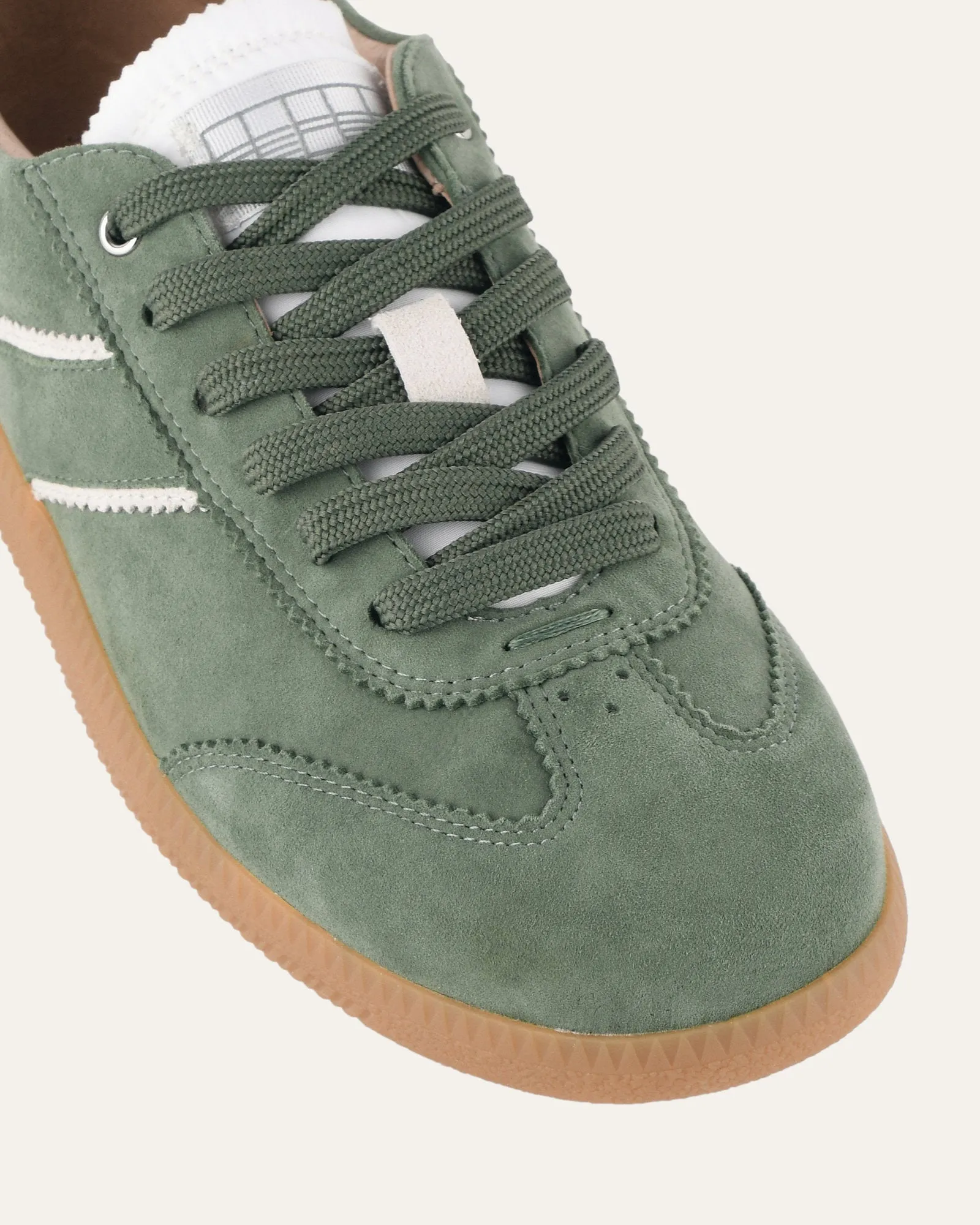 LOLA SNEAKERS PISTACHIO GREEN SUEDE