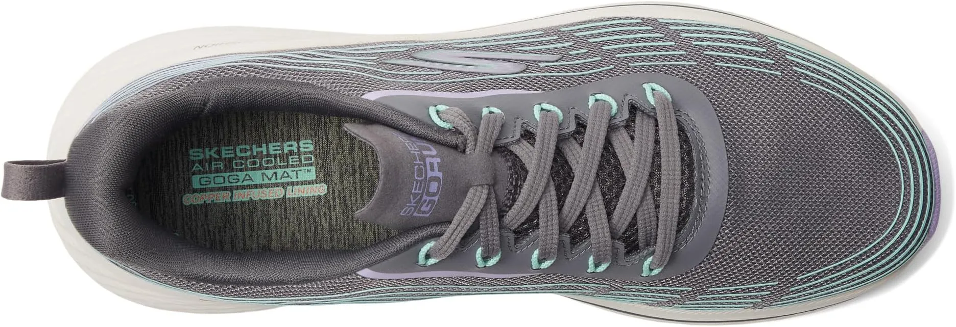 Max Cushioning Elite 2.0 SKECHERS, Charcoal/Lavender