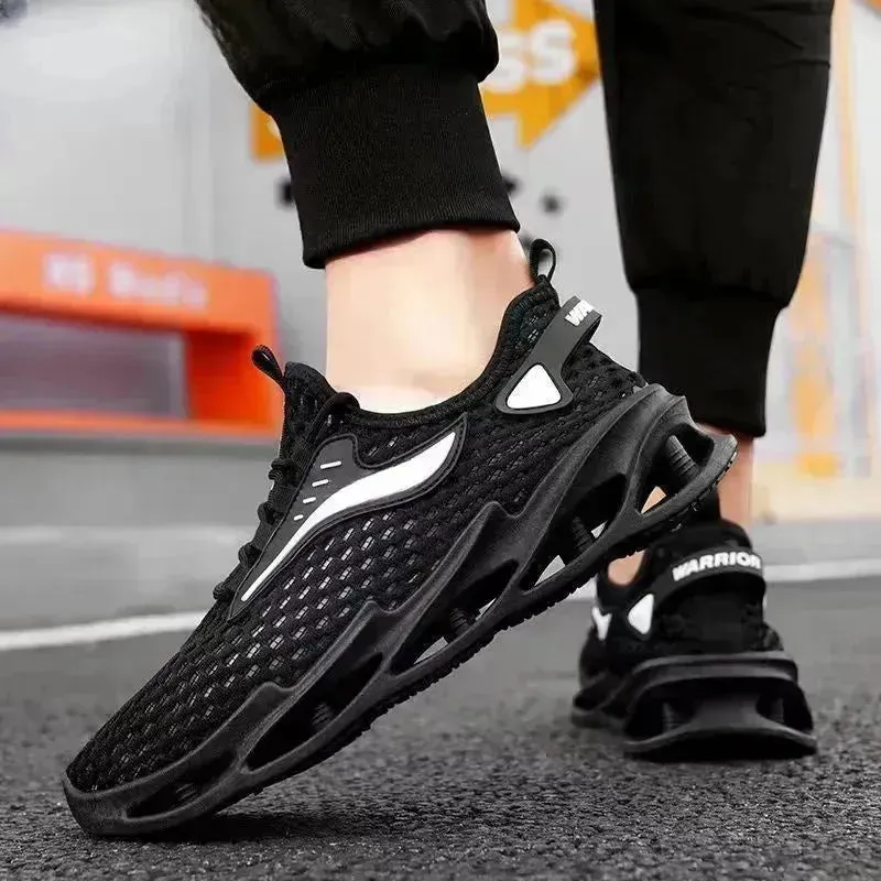 Men's Casual Walking Running Non slip  lace up sneakers