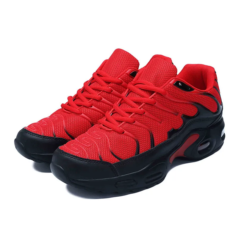 Men's shoes autumn new shock-absorbing air cushion running shoes outdoor mesh sneakers men's casual running shoes large size fashion shoes