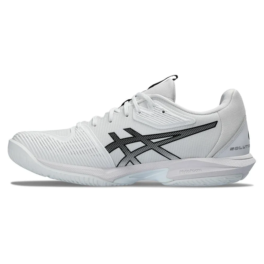 Men's Solution Speed FF 3 Tennis Shoes White and Black