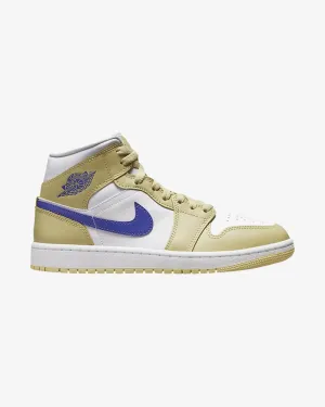 NIKE AIR JORDAN1 MID LEMON WASH LAPIS