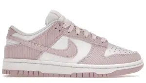 NIKE DUNK LOW PINK CORDUROY