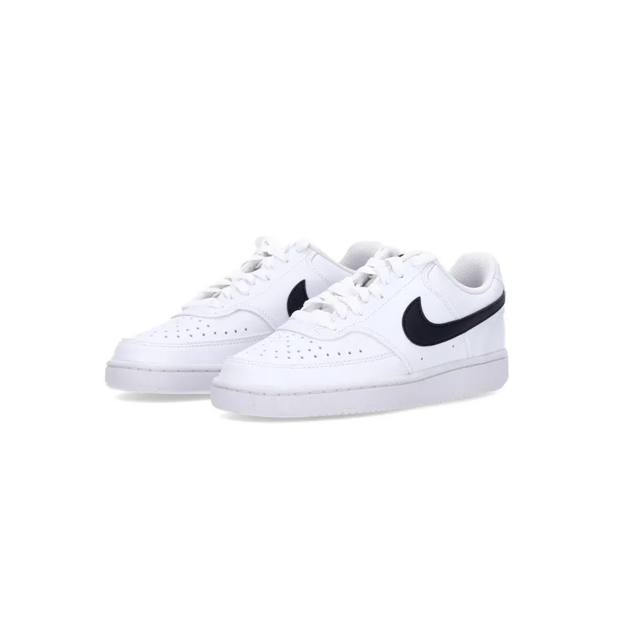 Nike scarpa sneakers da donna Court Vision Low Next Nature DH3158 101 bianco nero