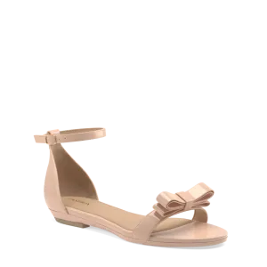 Pashionista - Sand Patent Pashionista Bow - FINAL SALE