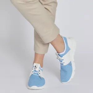 Perla Mesh Sneaker in Sky Blue