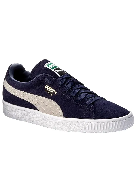 Puma scarpa sneakers da uomo Suede Classic 356658 51 blu