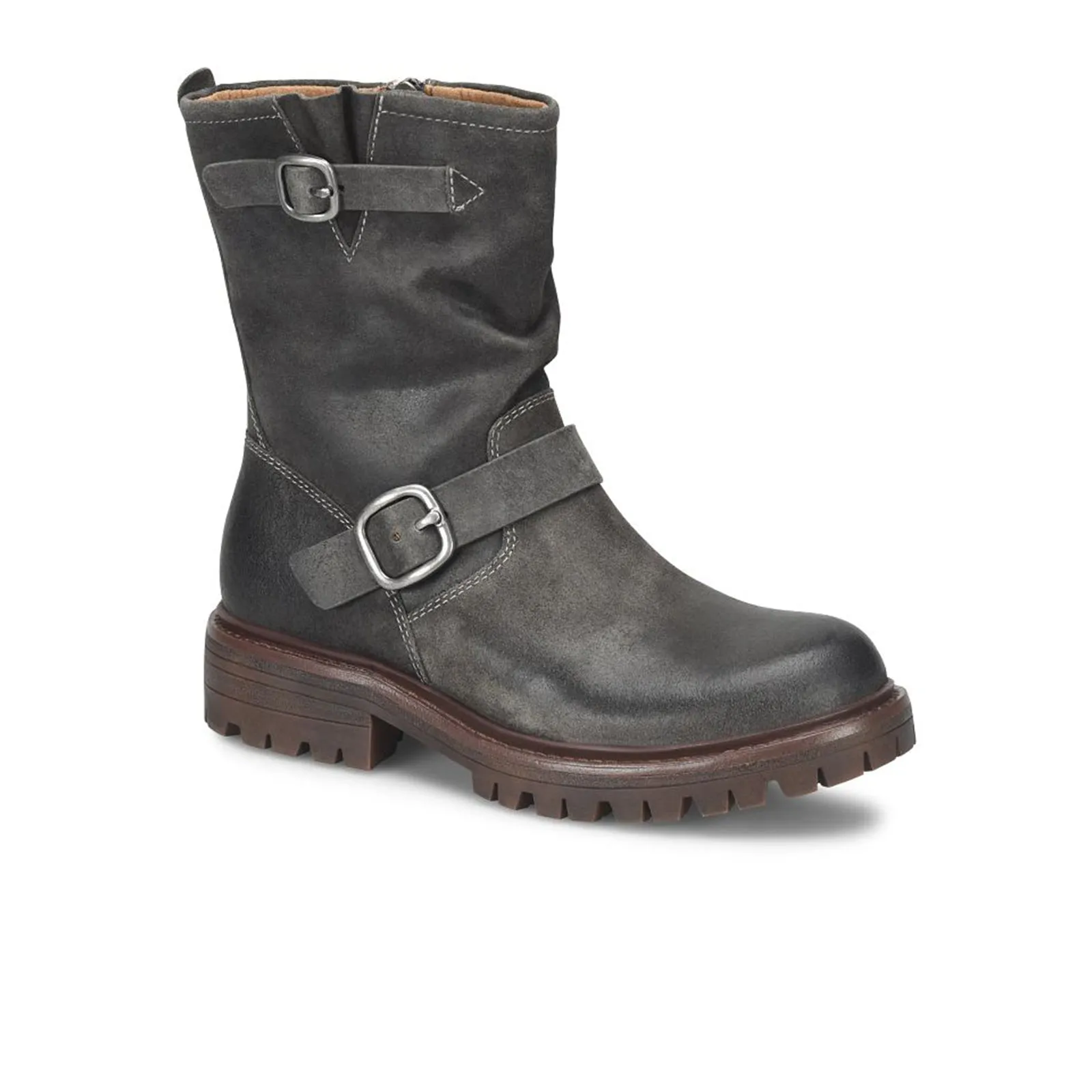 Sofft Amberlynn Moto Boot (Women) - Carbon Grey