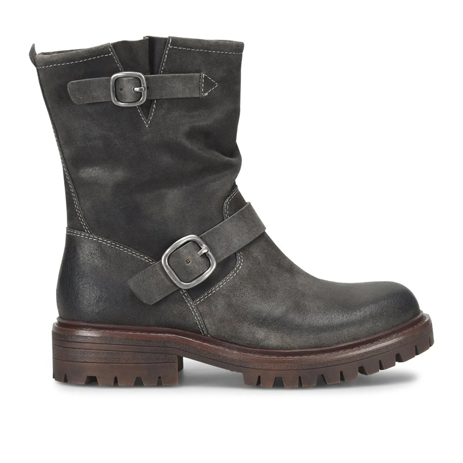 Sofft Amberlynn Moto Boot (Women) - Carbon Grey