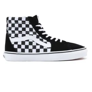 Vans scarpa sneaker alta per uomo e donna SK8-HI VN0A32QGHRK1 quadri bianco nero