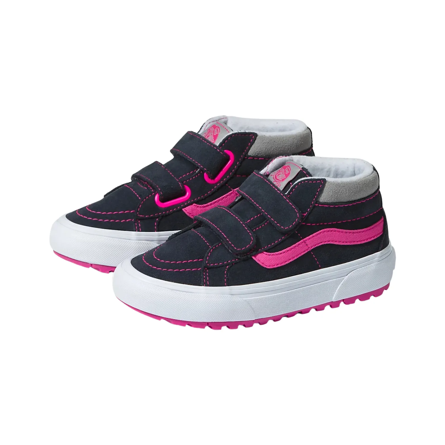 Vans Sk8-Mid Reissue V MTE-1 Navy/Pink Glow - Kid's Shoes