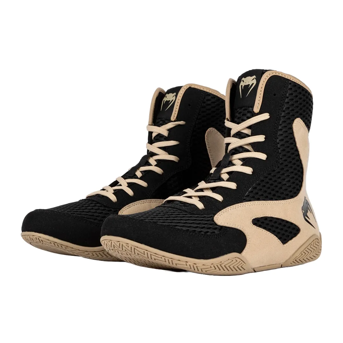 Venum Contender Boxing Shoes Black/Sand