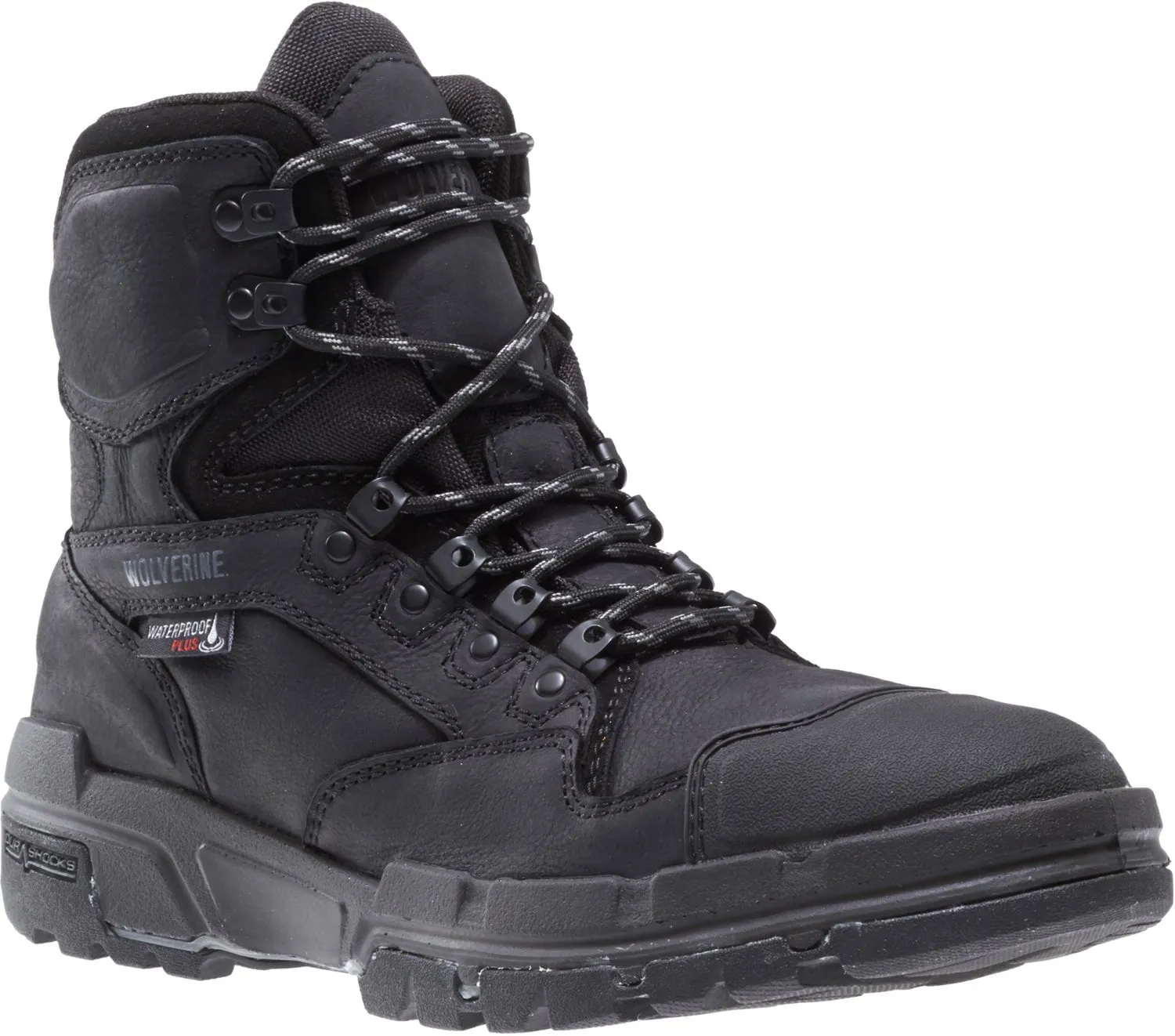 Wolverine Mens Black Leather Legend 6in CarbonMax Work Boots