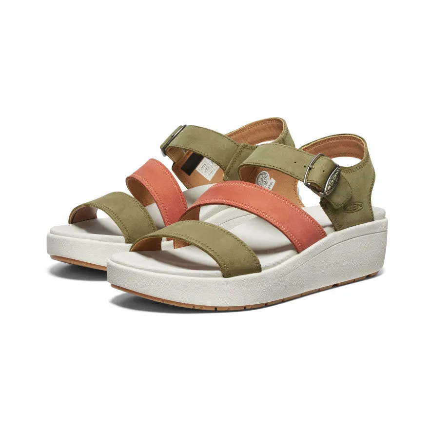 Women's Ellecity Backstrap  |  Martini Olive/Baked Clay